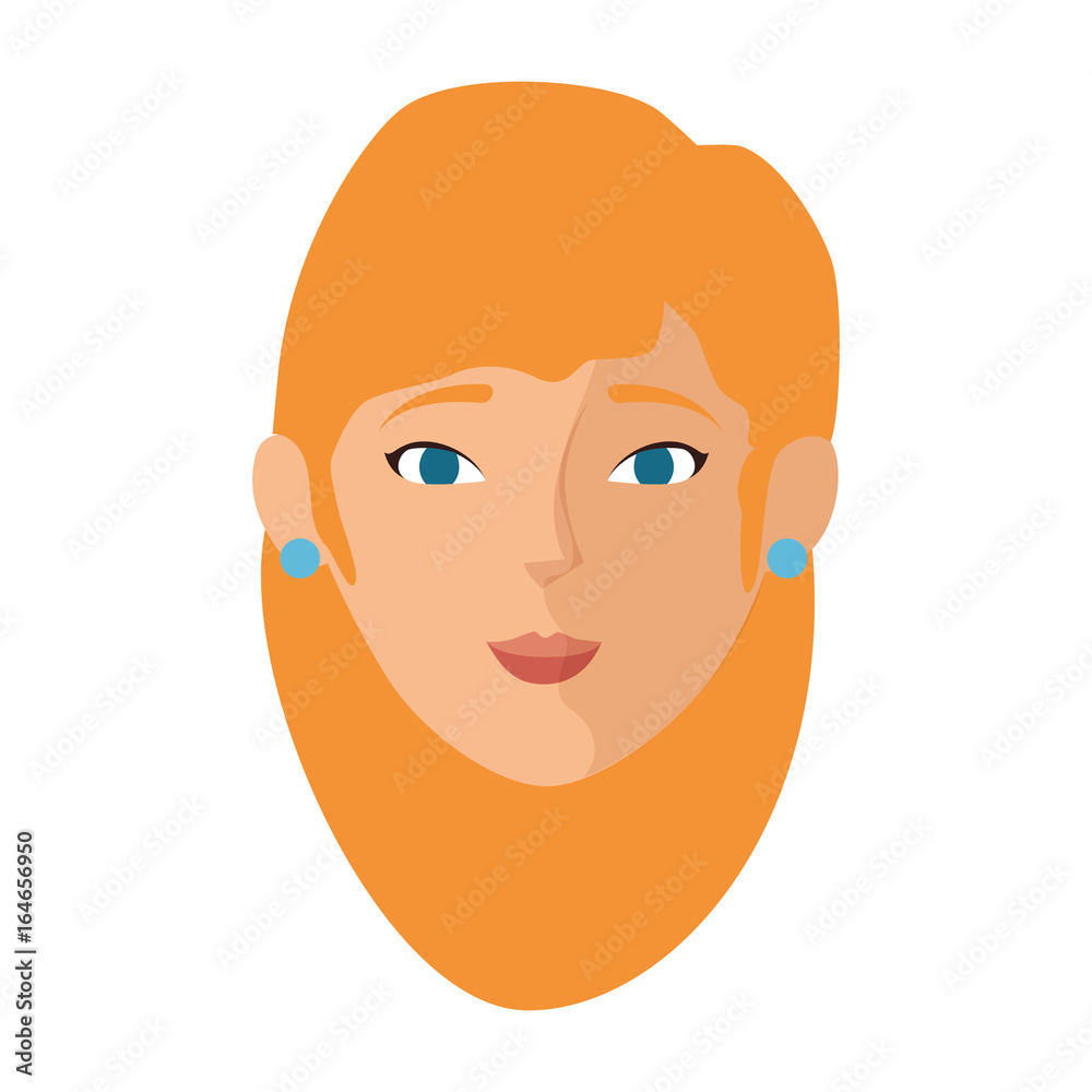 isolated blondie women face icon vector illustration graphic design isolated blondie women face icon vector illustration graphic design