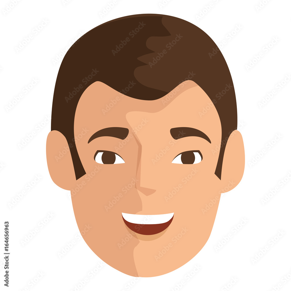 isolated cute man face icon vector illustration graphic design isolated cute man face icon vector illustration graphic design