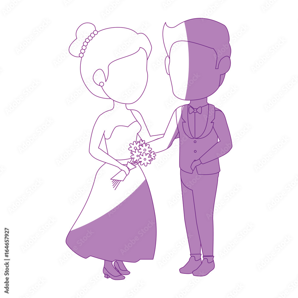 isolated cute newlywed couple icon vector illustration graphic design isolated cute newlywed couple icon vector illustration graphic design