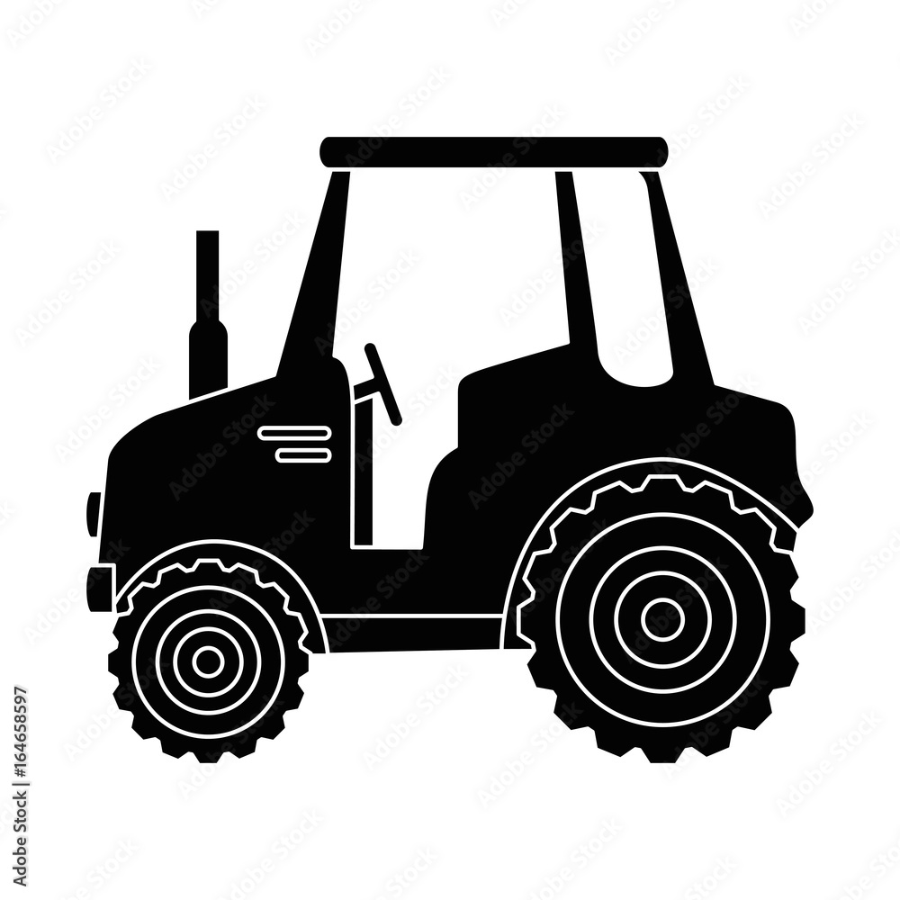 isolted cute shield tractor icon vector illustration graphic design isolted cute shield tractor icon vector illustration graphic design