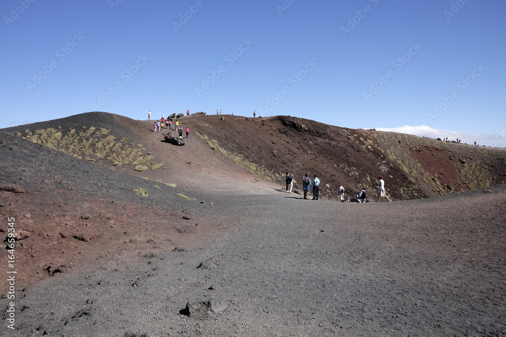 Volcano etna