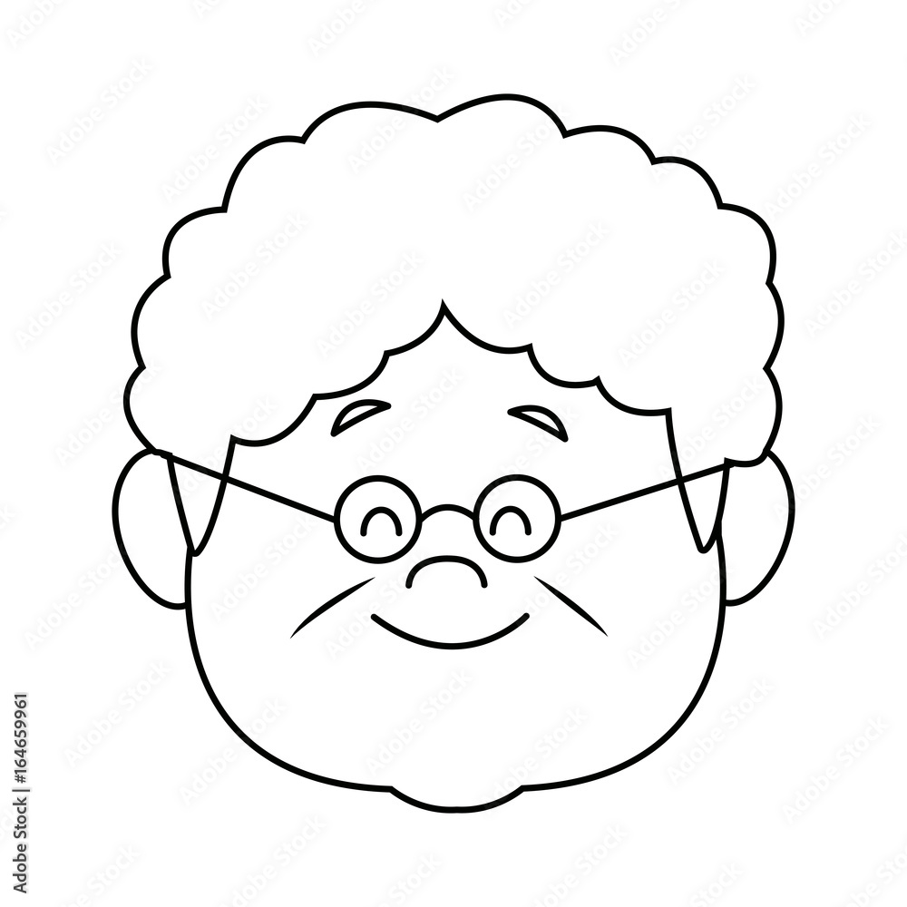 portrait of lovely grandmother old woman happy portrait of lovely grandmother old woman happy