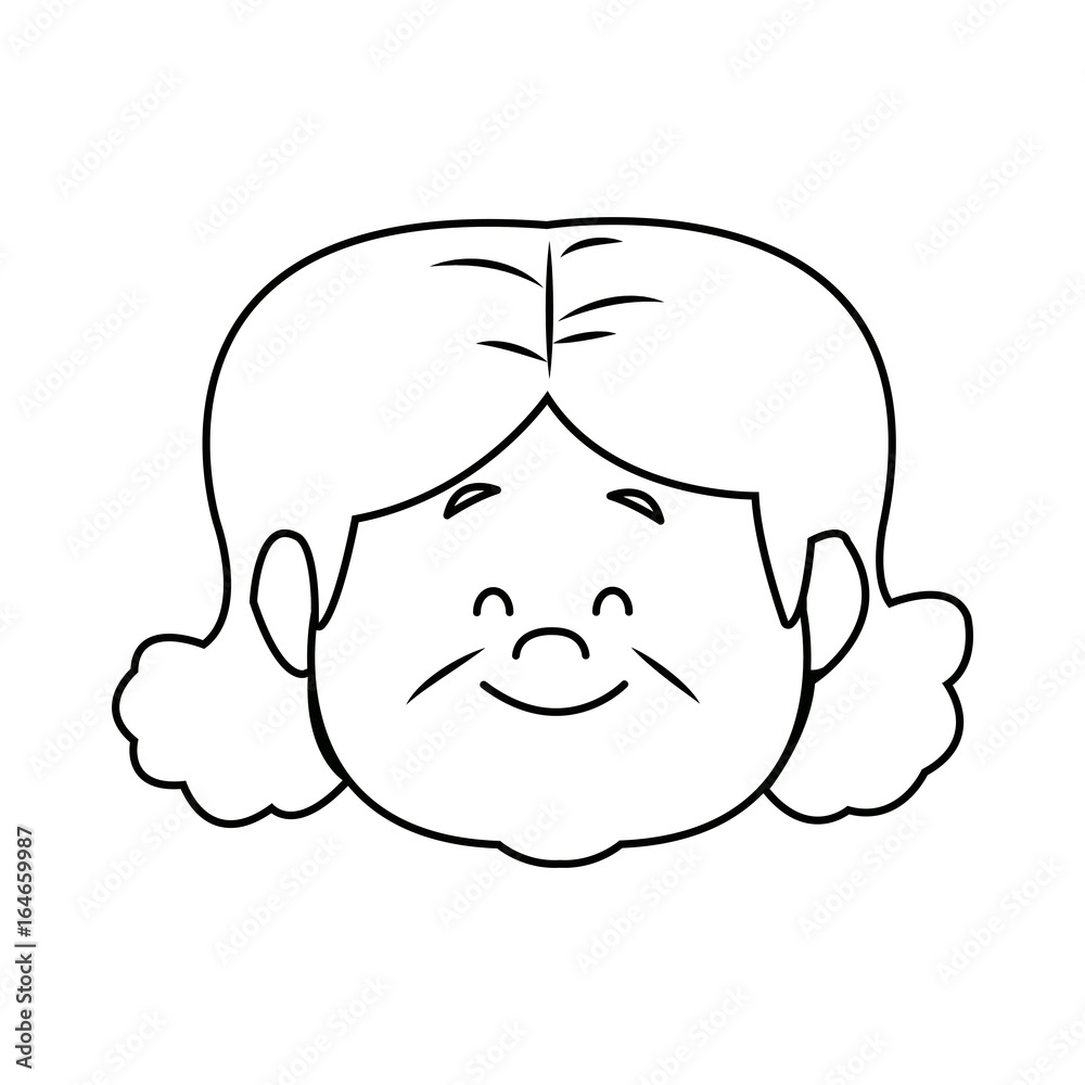 portrait of lovely grandmother old woman happy portrait of lovely grandmother old woman happy