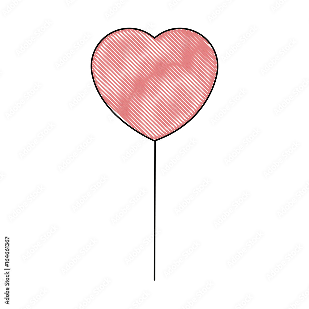 heart balloon party decoration for event design
