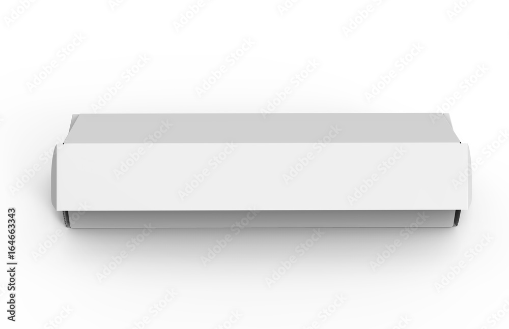 Blank paper box mock up Blank paper box mock up