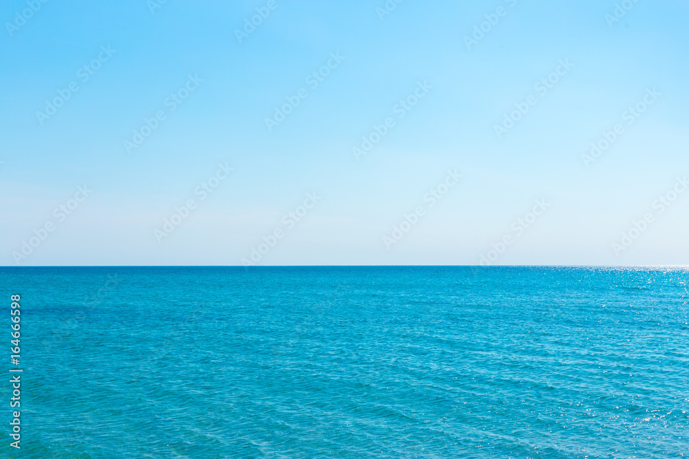 Panorama of sea waves