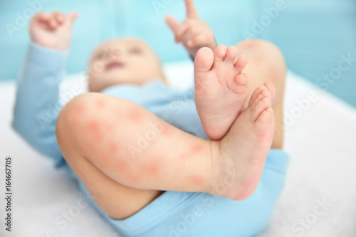 Baby boys feet, closeup