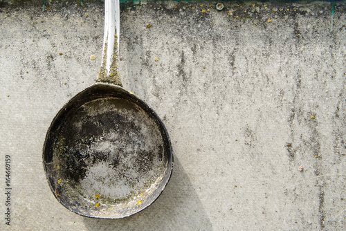 Old frying pan