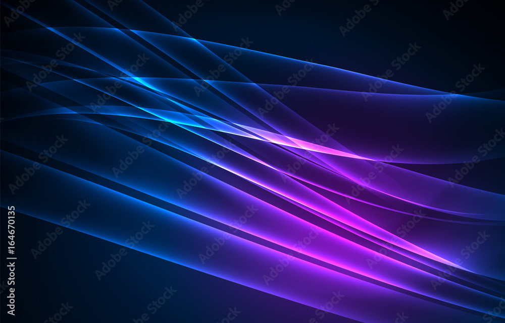 Vector polar lights concept background Vector polar lights concept background