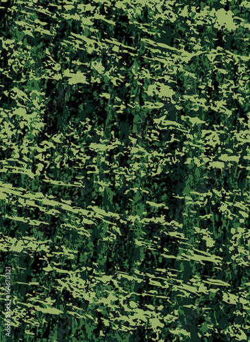 Vector abstract military or hunting camouflage background. Khaki texture.
