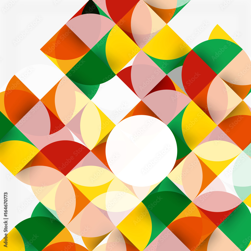 Modern geometrical abstract background circles Modern geometrical abstract background circles
