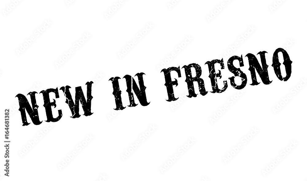 New In Fresno rubber stamp. Grunge design with dust scratches. Effects can be easily removed for a clean, crisp look. Color is easily changed. New In Fresno rubber stamp. Grunge design with dust scratches. Effects can be easily removed for a clean, crisp look. Color is easily changed.