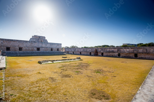 Uxmal, Mexico. Nunnery Quadrangle. Cuadrangulo de las monjas. photo