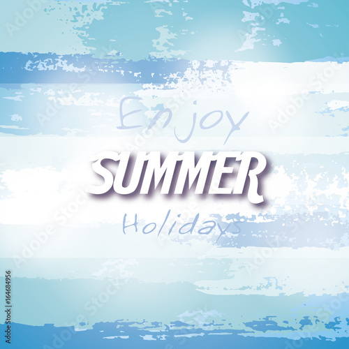summer greeting card
