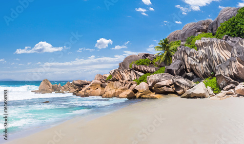 plage de Grande Anse à la Digue, Seychelles