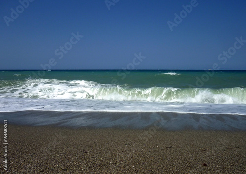 On the beach