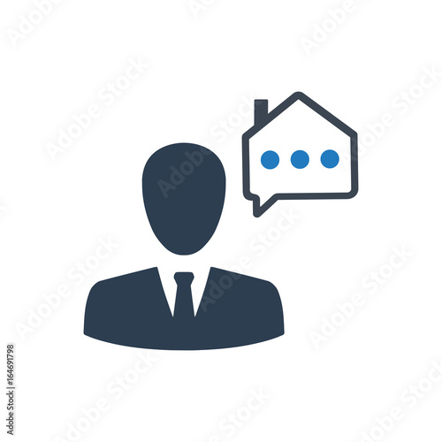 Real Estate Broker Icon