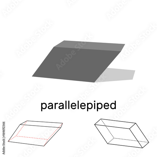 Parallelepiped. Geometric s...