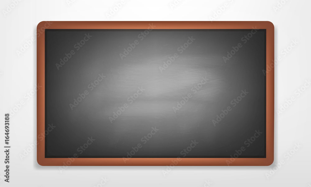 Chalkboard. Green blackboard for Back to school promotion. Vector chalkboard Chalkboard. Green blackboard for Back to school promotion. Vector chalkboard