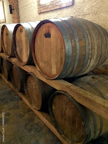 Wine barrels 