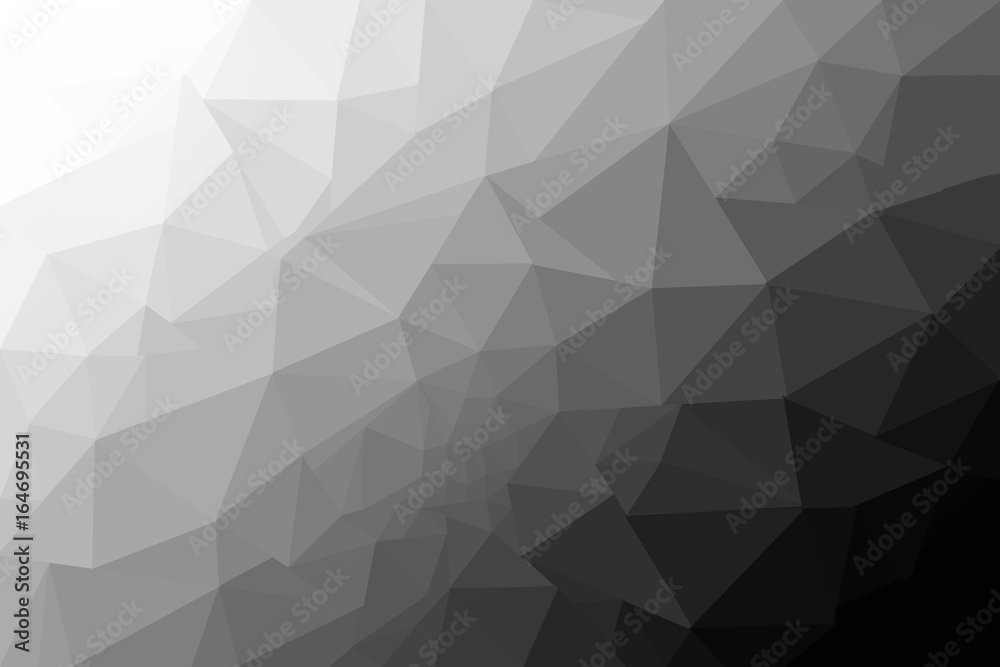 Gray abstract background low poly textured triangle shapes, illustration design Gray abstract background low poly textured triangle shapes, illustration design