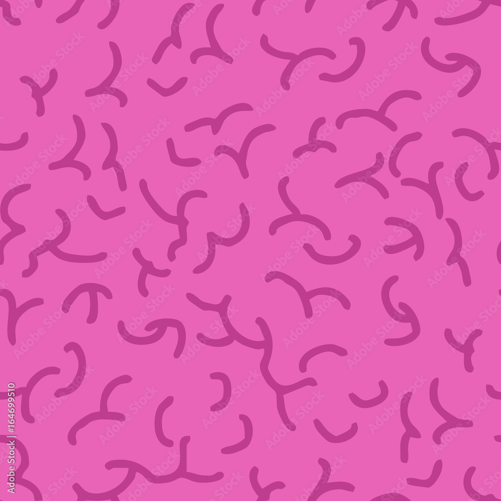 Brain texture. Brains bends background. Brains pink seamless ornament Brain texture. Brains bends background. Brains pink seamless ornament