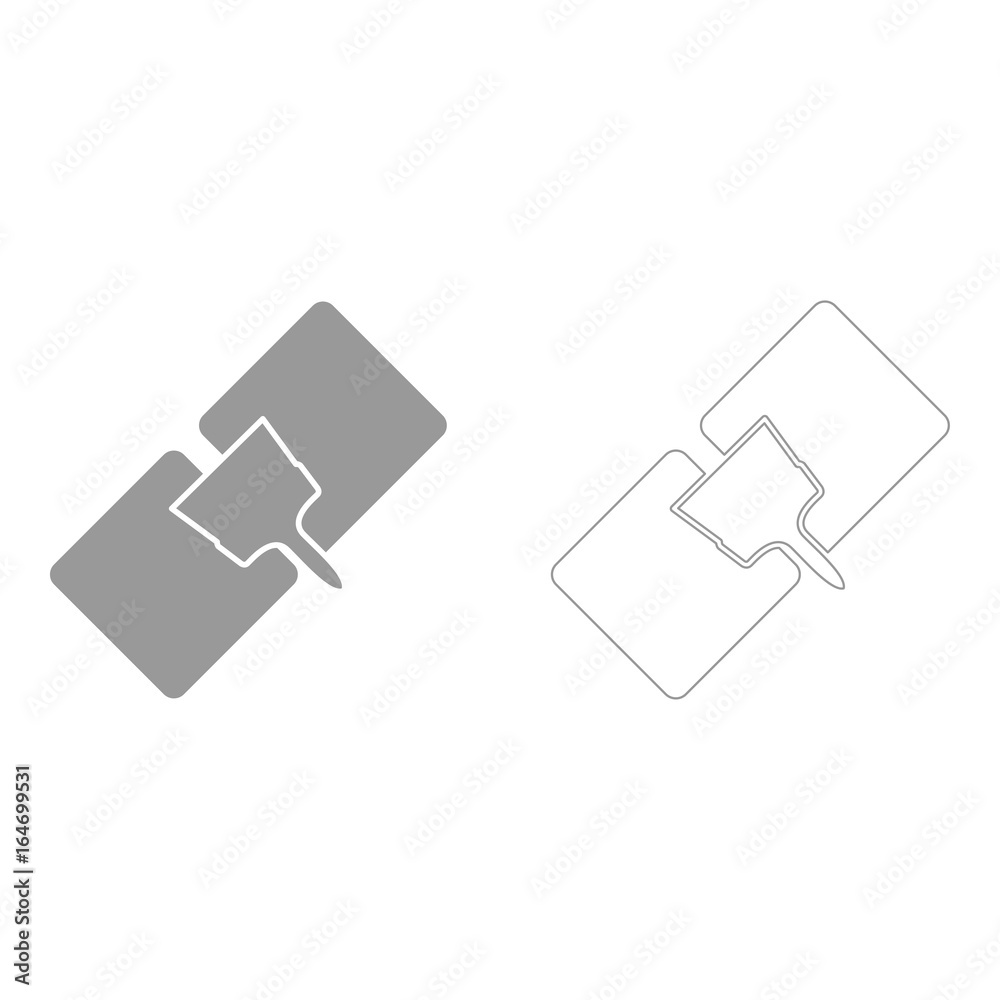 Drywall repair set icon . Drywall repair set icon .