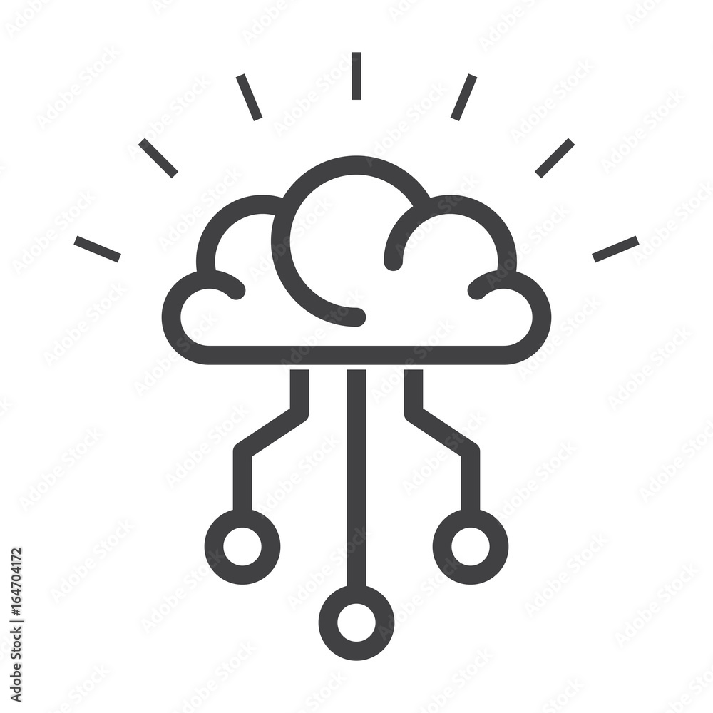 Artificial intelligence concept with brain and electronic circuit Artificial intelligence concept with brain and electronic circuit