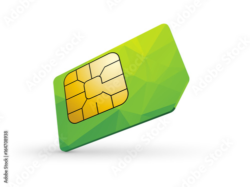 green sim card