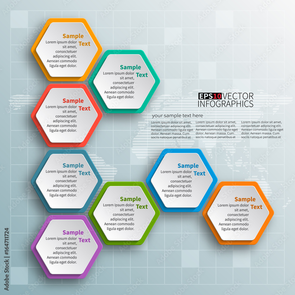 Abstract 3D Paper Infographics Abstract 3D Paper Infographics