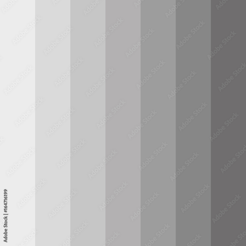Abstract conceptual background of rectangles in different shades of gray. Halftone effect. Color palette. Vector illustration.