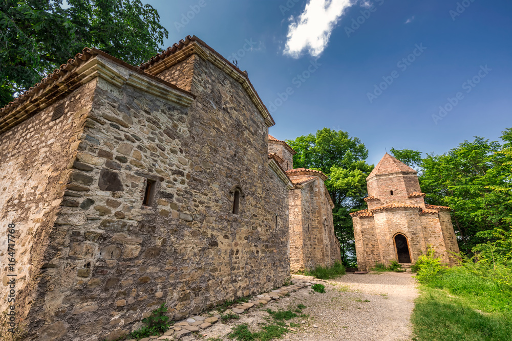 Georgia kakheti old shuatma convent founded in the 5 century.
