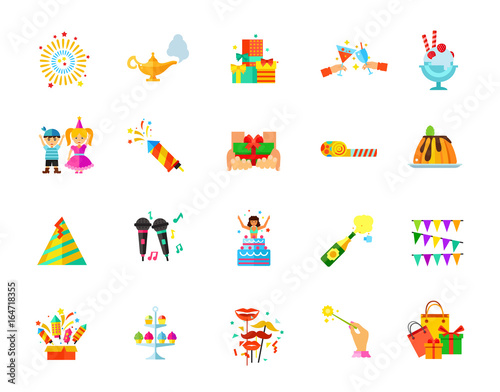 Party icon set