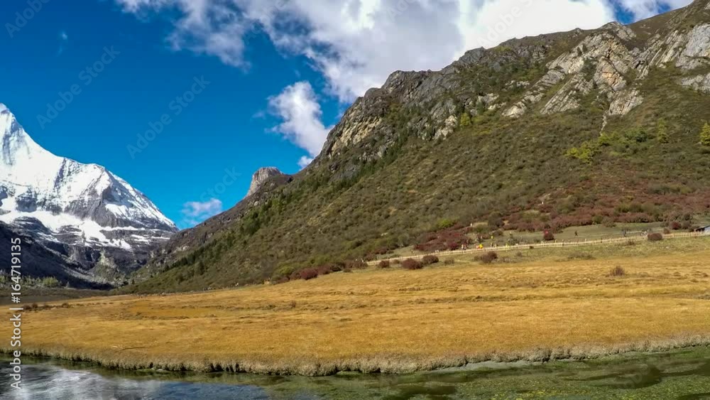 Mountain peak, Yading national level reserve, Daocheng, Sichuan Province, China. Mountain peak, Yading national level reserve, Daocheng, Sichuan Province, China.
