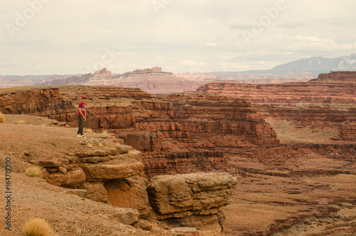 Boy in Canyonlands