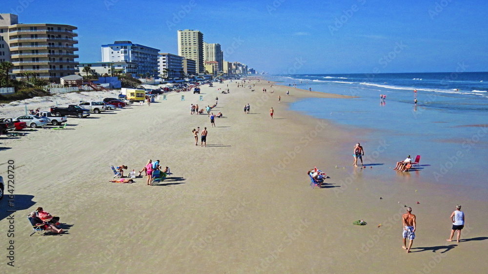 Beach from a pier