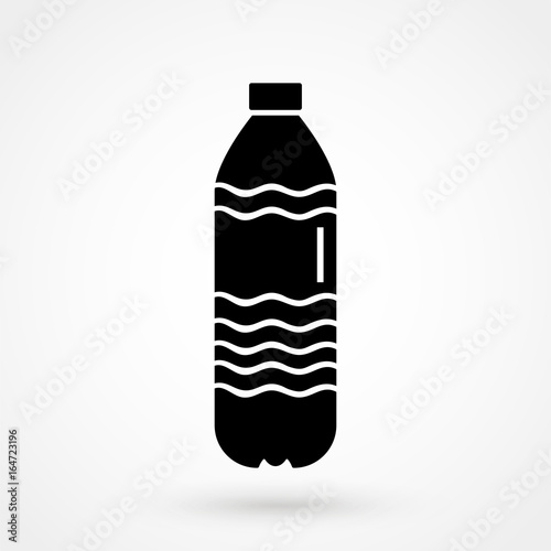 Plastic bottle icon