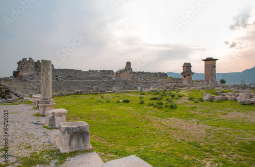 Xantos ancient city Antalya Turkey photo