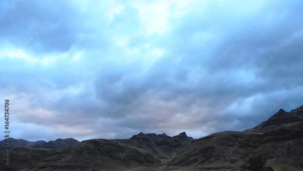 Storm clouds over Idaho mountains time lapse. Storm clouds over Idaho mountains time lapse.