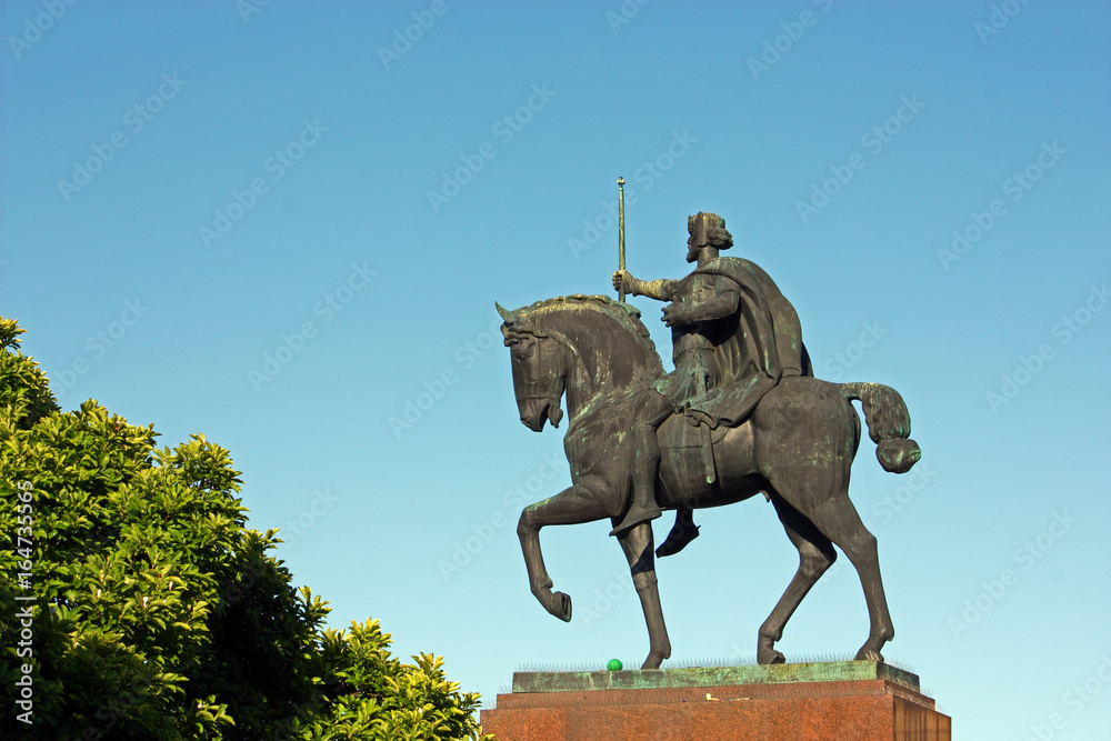 Fototapeta premium Monument of king Tomislav
