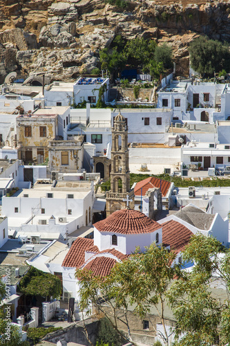 Lindos town view