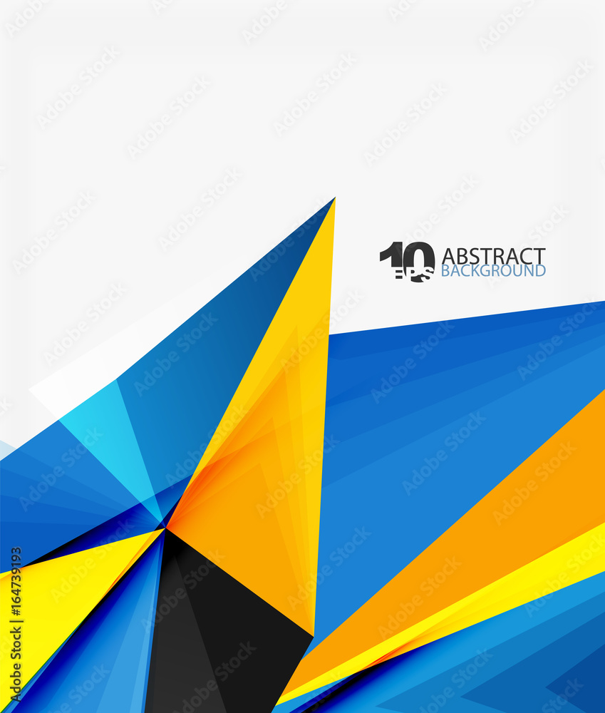3d triangle polygonal abstract vector 3d triangle polygonal abstract vector