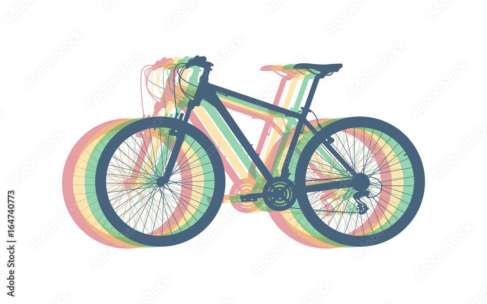 Fototapeta premium Mountain bike.
