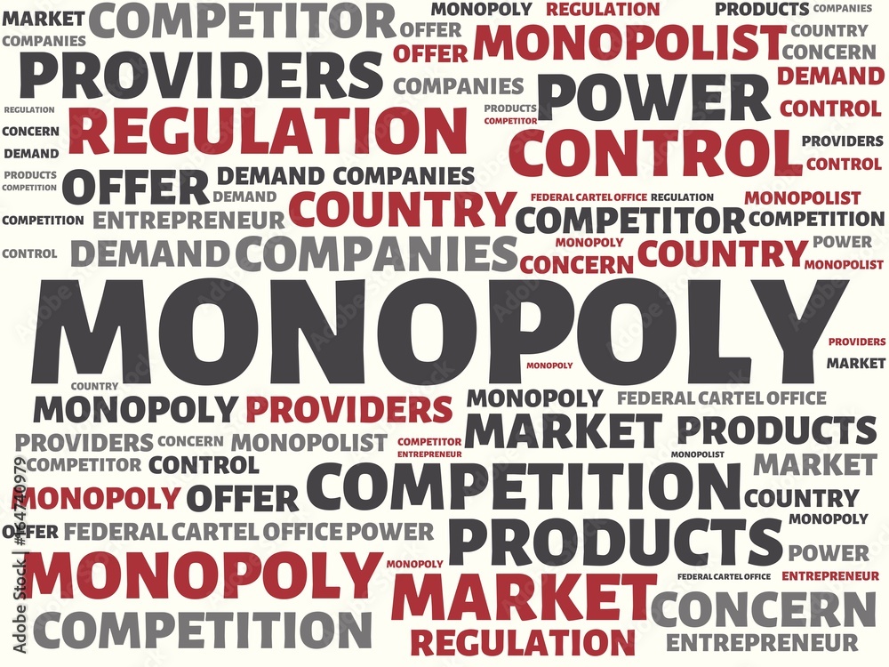MONOPOLY - image with words associated with the topic MONOPOLY, word cloud, cube, letter, image, illustration MONOPOLY - image with words associated with the topic MONOPOLY, word cloud, cube, letter, image, illustration