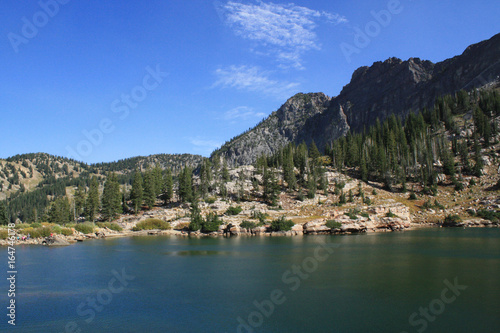 Fototapeta Naklejka Na Ścianę i Meble -  Secret Mountain Lake
