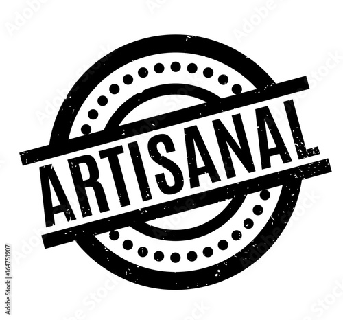 Artisanal rubber stamp. Grunge design with dust scratches. Effects can be easily removed for a clean, crisp look. Color is easily changed.