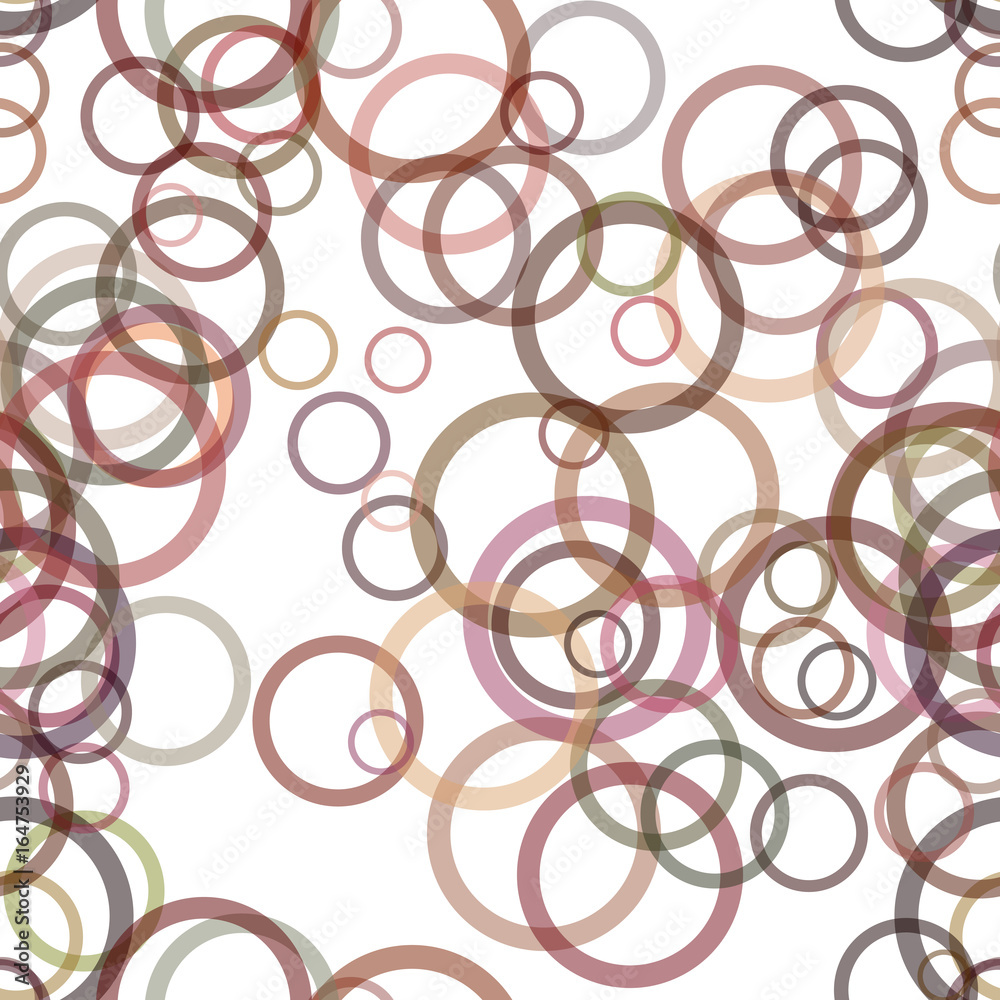 Seamless abstract geometrical circle pattern background - vector illustration from rings Seamless abstract geometrical circle pattern background - vector illustration from rings
