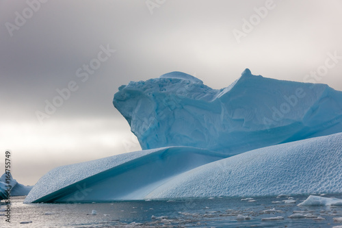 Icebergs along the Antarctic Peninsula. © David