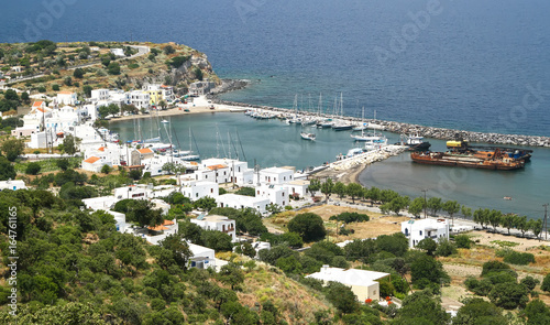 Fishing village of Pali on the island of Nisyros
