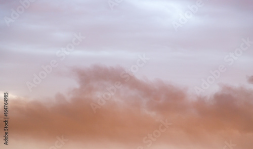 Clouds at sunset as background